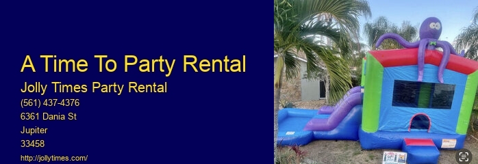 Party Rentals Bounce House Rentals Near Me