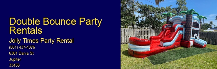 Birthday Party Inflatable Water Slide Rental