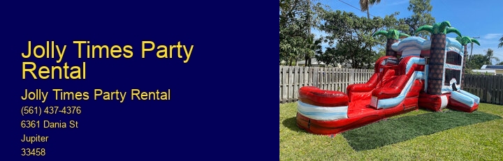 Party Time Rentals Reviews